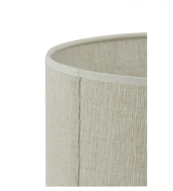 Abażur BRESKA 40 cm perłowa biel