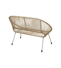 Ławka ACAPULCO 121 cm mono greige