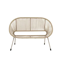 Ławka ACAPULCO 121 cm mono greige