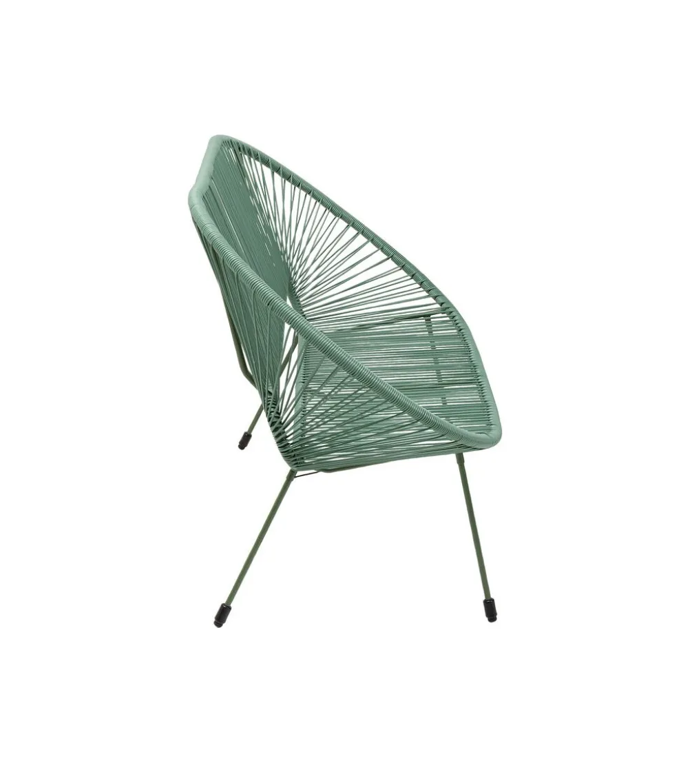 Ławka ACAPULCO 121 cm mono zielony
