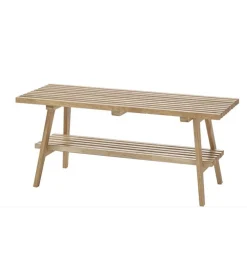 Ławka ALVAR 100 cm drewno dąb