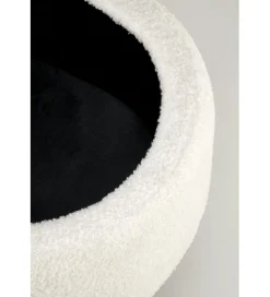 Ławka AVEIRO 120 cm z pojemnikiem Bouclé kremowa