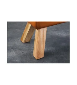 Ławka Bock 100 cm koniakowa