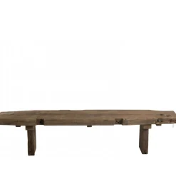 Ławka DEBER 190 cm drewno brązowe