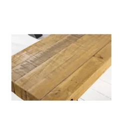 Ławka FACTORY Thor 200 cm drewno sosna brąz
