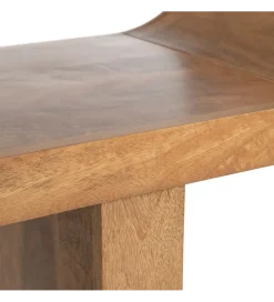 Ławka GALT 160 cm drewno mango naturalna