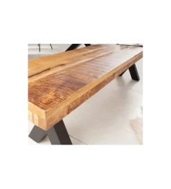 Ławka Iron Craft X 200 cm Mango