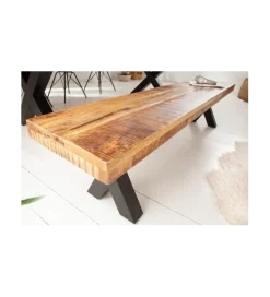Ławka Iron Craft X 200 cm Mango