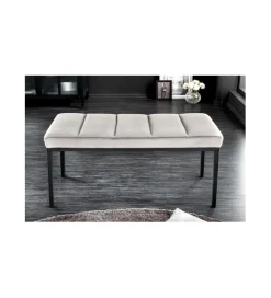 Ławka OLIWIA II 80 cm jasnoszara