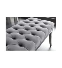 Ławka OXANA Modern Barock 164 cm Szara