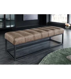 Ławka PETIT BEAUTÉ 110 cm szary taupe