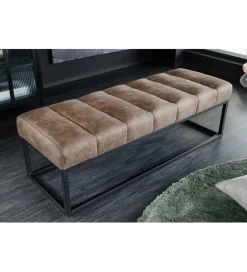 Ławka PETIT BEAUTÉ 110 cm szary taupe