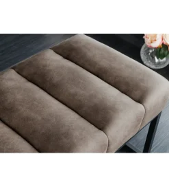 Ławka PETIT BEAUTÉ 110 cm szary taupe
