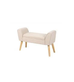 Ławka Scarlett 90 cm beżowa