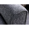 Ławka SCARLETT 90 cm tkanina bouclé antracyt