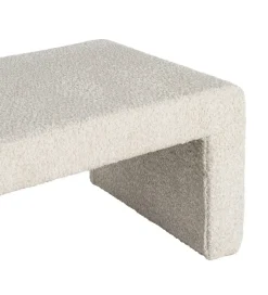 Ławka WESTEMA 90 cm kremowa