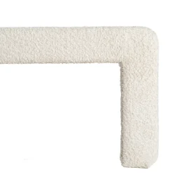 Ławka WESTEMA 90 cm kremowa