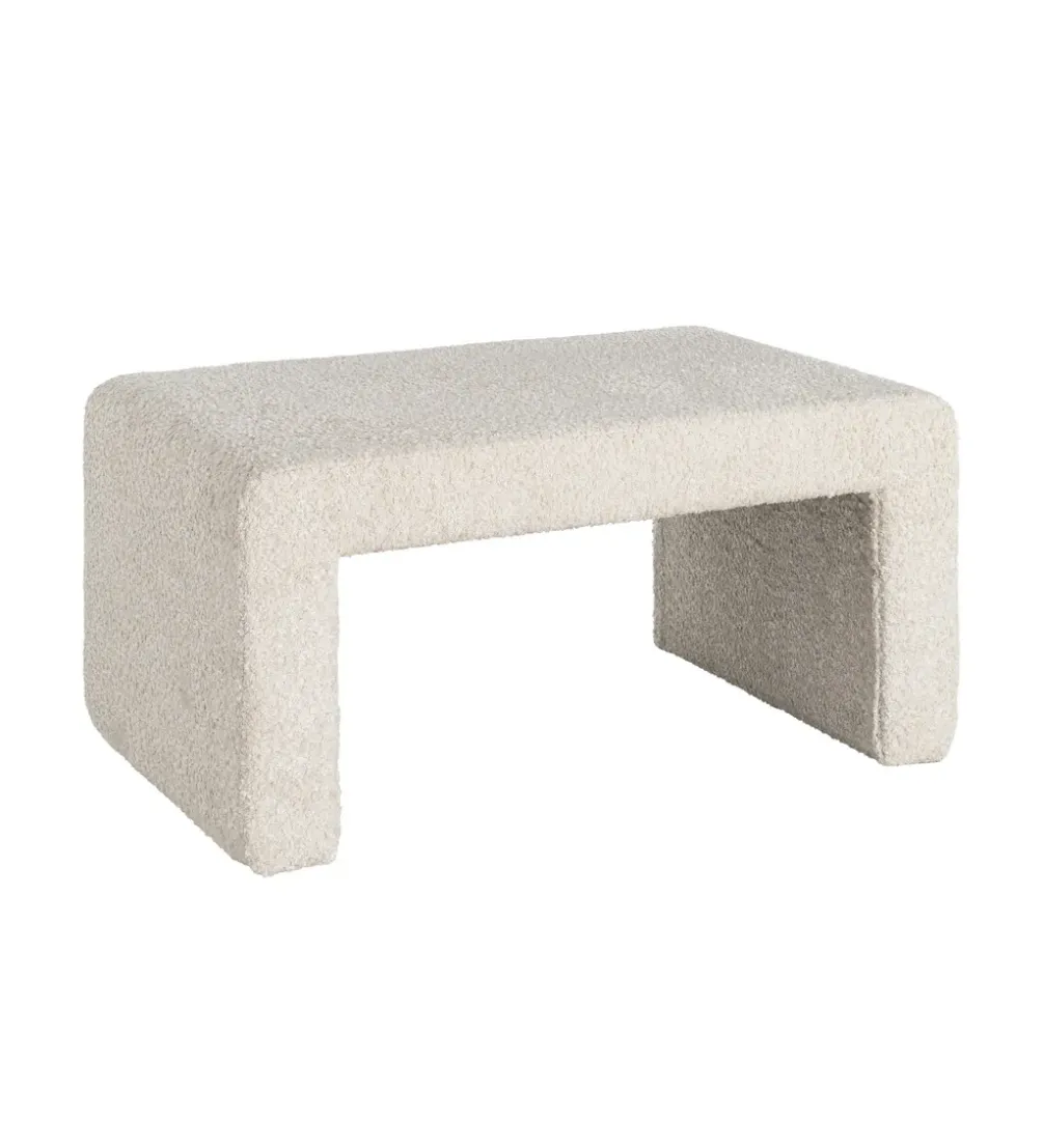 Ławka WESTEMA 90 cm kremowa