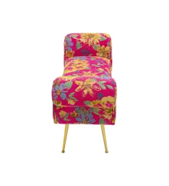 Ławka WING FLOWER FEVER 100 cm różowa