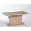 Ławo stół rozkładany MONACO 120 cm - 160 cm  w kolorze dąb sonoma