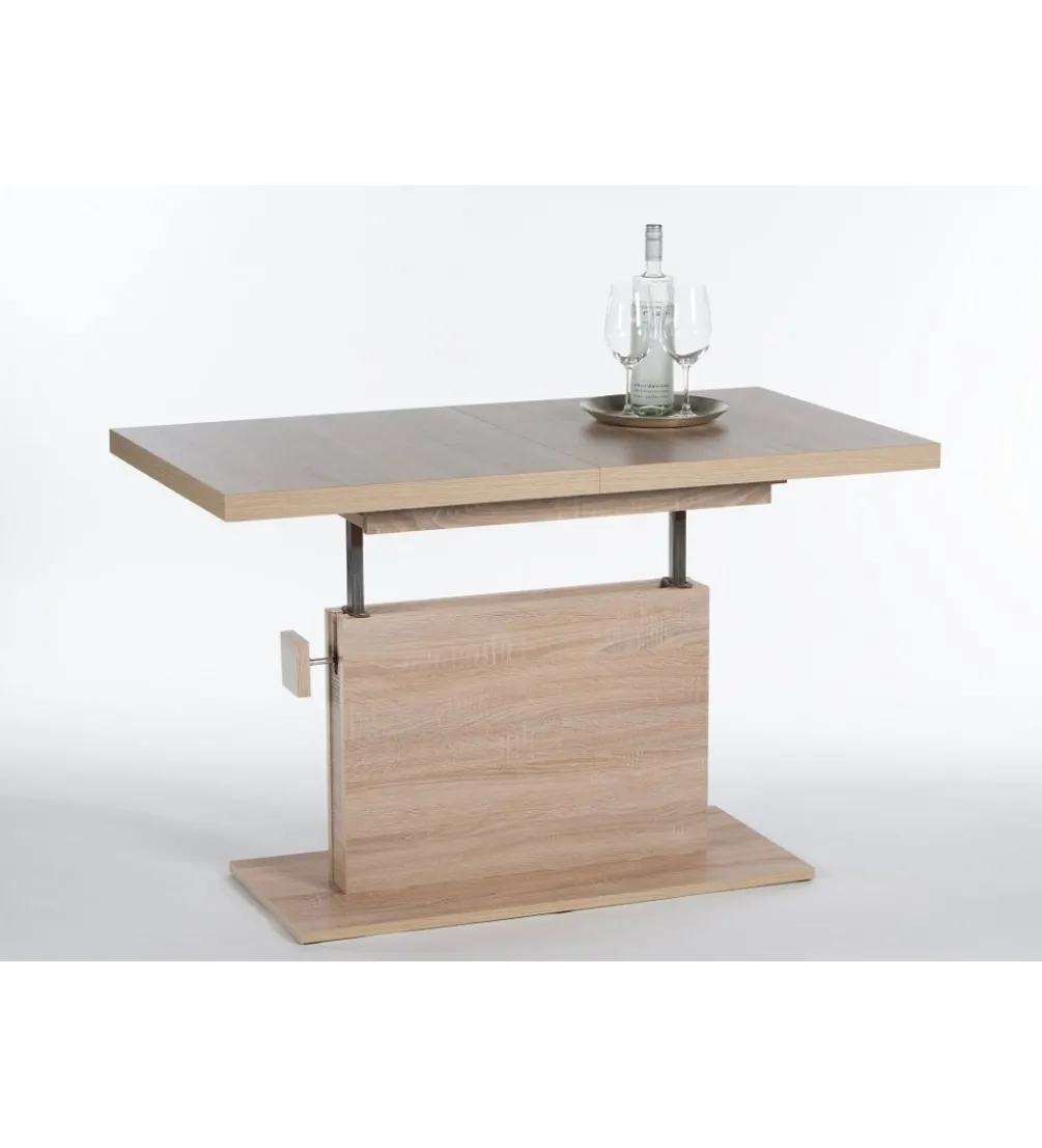 Ławo stół rozkładany MONACO 120 cm - 160 cm w kolorze dąb sonoma