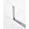 Biurko B30 120 cm biały chrom