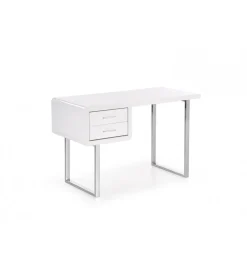Biurko B30 120 cm biały chrom