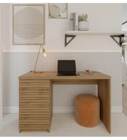Biurko Bisett 120 x 60 cm naturalne