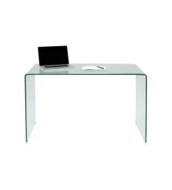 Biurko Clear Club 125 cm szklane