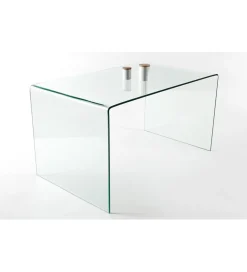 Biurko Fantome 120 cm szklane