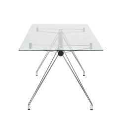 Biurko Officia 160 cm szklane