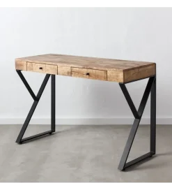 Biurko PASSE 120 cm drewno mango