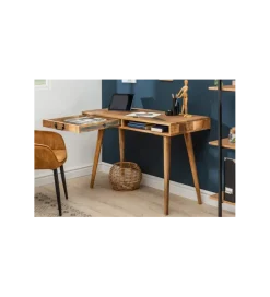 Biurko Retro 120 cm drewno Mango
