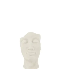 Donica DAVID CLAY 38 cm biała
