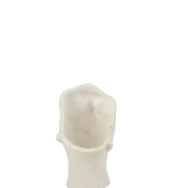 Donica DAVID CLAY 38 cm biała