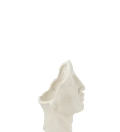 Donica DAVID CLAY 38 cm biała
