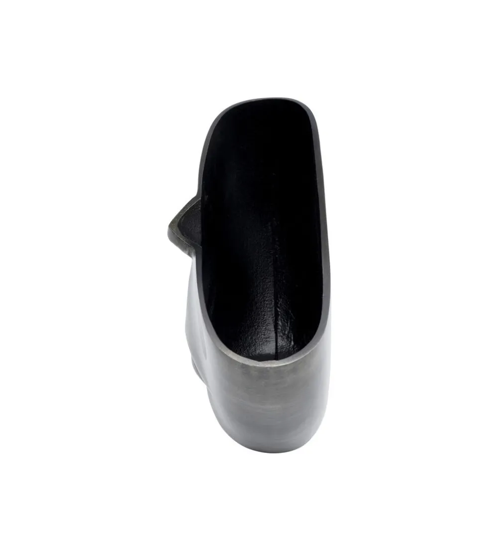 Doniczka Half face 31 cm antracytowy