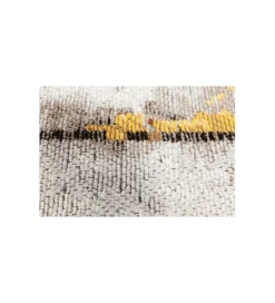 Dywan Abstract 240 cm x 170 cm szaro -żółty