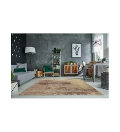 Dywan Batik 240 cm  x 160 cm brązowy piasek