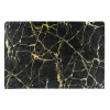 Dywan MARBLE 160 x 240 cm czarno złoty
