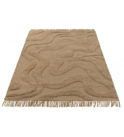 Dywan Tufted 160 cm x 230 cm beżowy