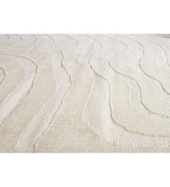 Dywan WAVE 170 x 240 cm kremowy beżowy