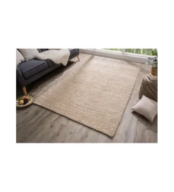 Dywan Wool 240 cm x 160 cm beżowy