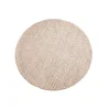Dywan WOOL 150cm okrągły beżowy