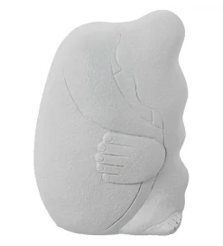 Figurka ABSTRACT 20 cm ceramika biała