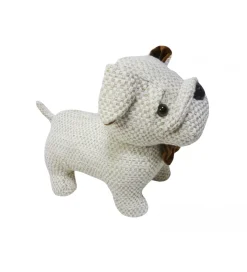 Figurka BULLDOG 30 cm szara