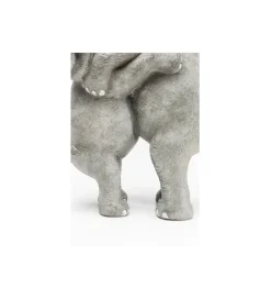 Figurka dekoracyjna Elephant Hug 36 cm szara