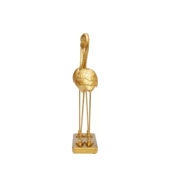 Figurka Flamingo Love 29 cm złota