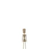 Figurka FUR HAT 32 cm szara