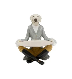 Figurka GENTLEMAN DOG TRAY 29 cm